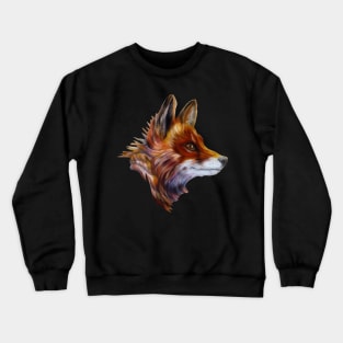 firey hot fox Crewneck Sweatshirt